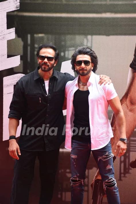 Ranveer Singh And Rohit Shetty Spotted For Launch Of The Food Brand