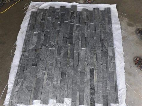 Grey Slatestone Front Elevation Wall Cladding Tiles Thickness