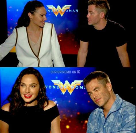 Gal Gadot and Chris Pine | Gal gadot, Chris pine, Actors & actresses