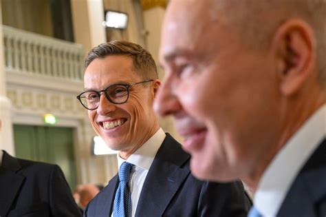 Alexander Stubb On Suomen Presidentti Haavisto Onnitteli