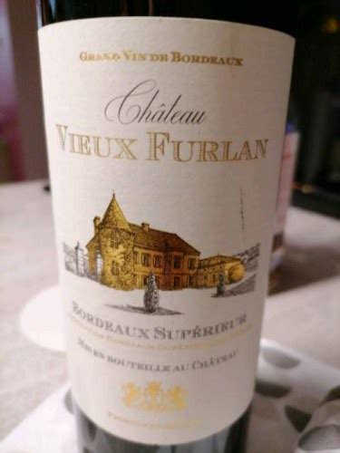 Ch Teau Vieux Furlan Bordeaux Sup Rieur Vivino Us