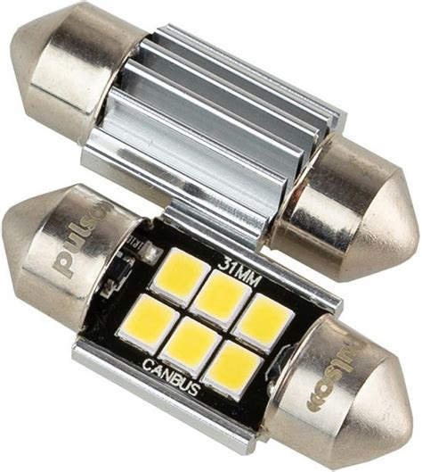 Лампа PULSO софитная LED C5W 31mm Canbus 6SMD-2835 12V 2.9W 315lm White ...