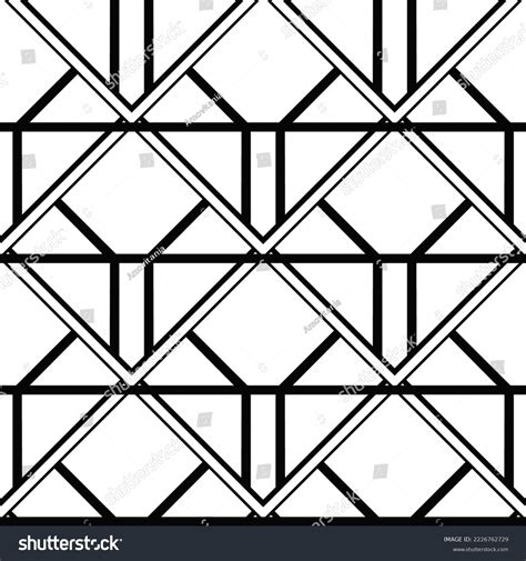 Art Deco Wallpaper Black White Seamless Stock Vector (Royalty Free ...