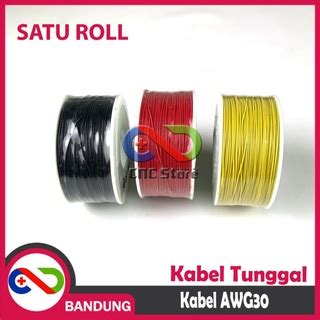 Jual Kabel Jumper Tunggal Awg Red For Breadboard Per Satu Roll