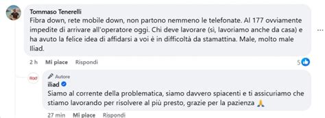 Iliad Down Oggi Dicembre Problemi Sia Alla Rete Mobile Che Quella