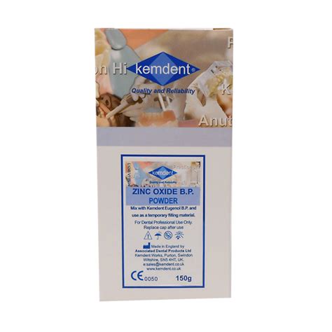 Kemdent Zinc Oxide B.P. Powder (150g)