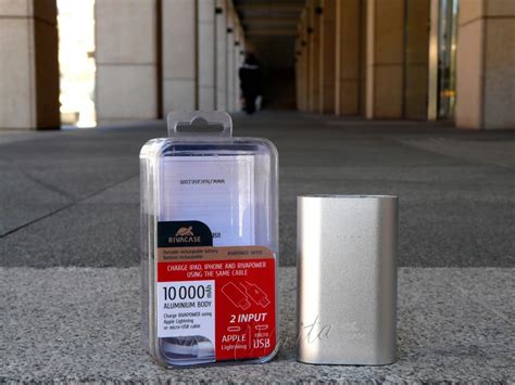 Power bank RivaCase VA1010 – отзыв, обзор