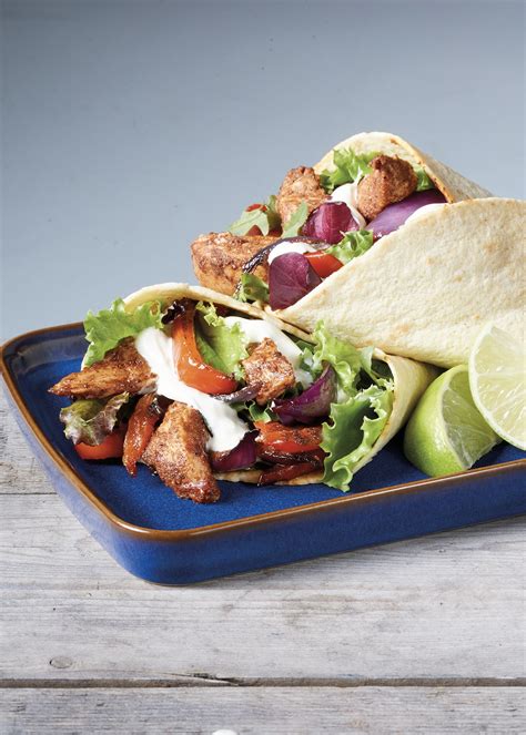 BBQ Jerk Chicken Wraps - Ainsley Harriott