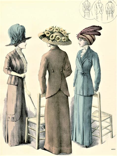 De Gracieuse Edwardian Fashion Fashion Illustration Vintage