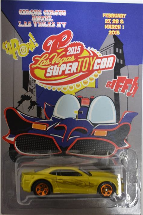 Gold Copo Camaro Custom Made Hot Wheels Exclusive Car Edition Las Vegas Super Toy