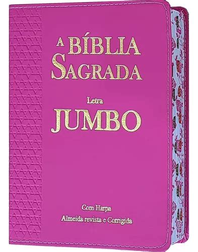 B Blia Sagrada Feminina Letra Extra Gigante Jumbo C Harpa E Indice