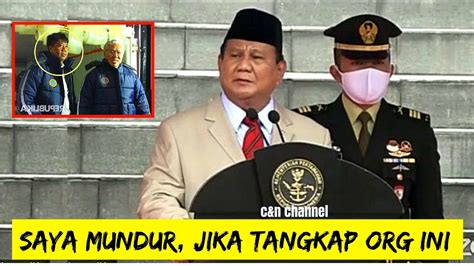 Mengejutkan Berita Hari Ini Prabowo Mengundurkan Diri Edhy Prabowo