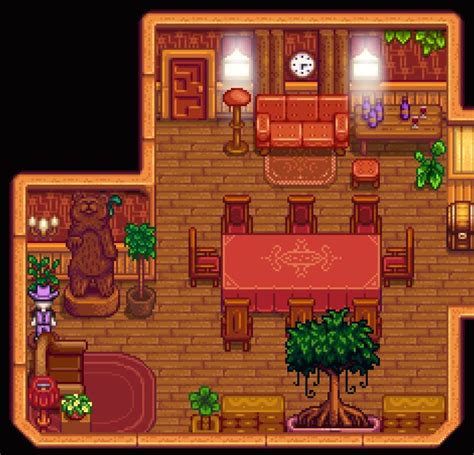 stardew valley dining room sdv dining room stardew valley house