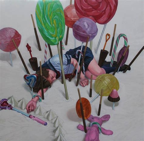 Candy Filled Morbid Paintings By Kazuhiro Hori Hi Fructose Magazine