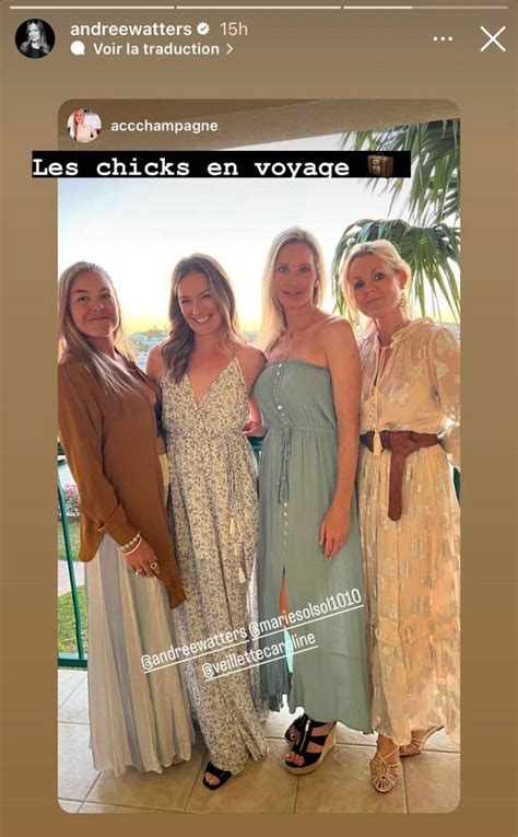 Andrée Watters brille sous le chaud soleil du Sud