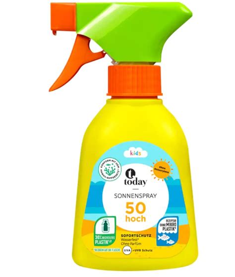 Today Kids Sonnenspray SPF50 Sunscreen Review: a supermarket hidden gem ...