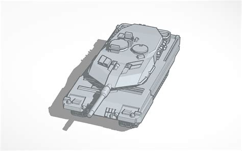 3d Design Schotk Panzer Tinkercad