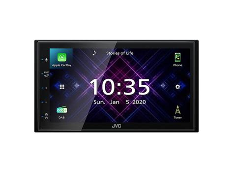 Jvc Kw M Dbt Hovedenhet Din Apple Carplay Android Auto Audiocom