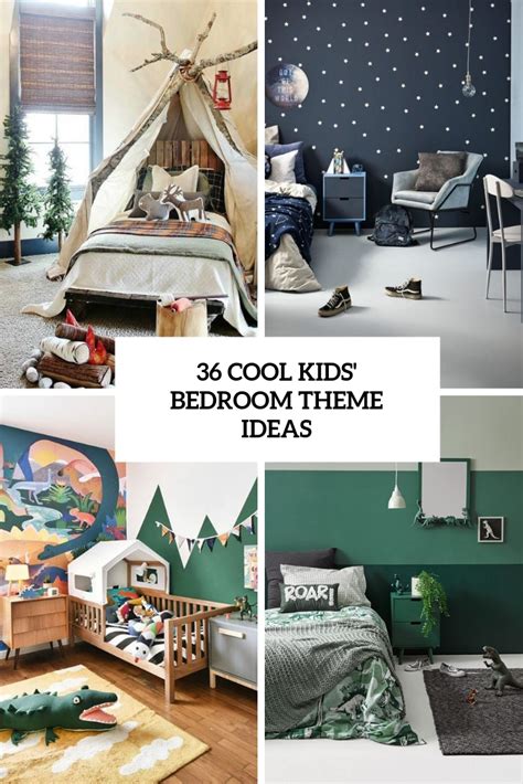 36 Cool Kids' Bedroom Theme Ideas - DigsDigs