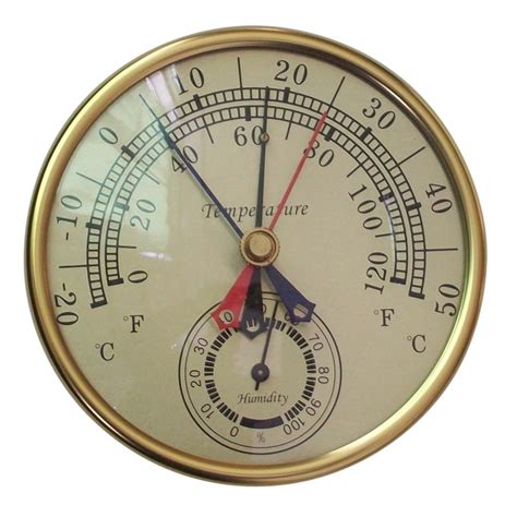 Indoor Outdoor Thermometer Humidity Meter Garden Greenhouse Wall ...