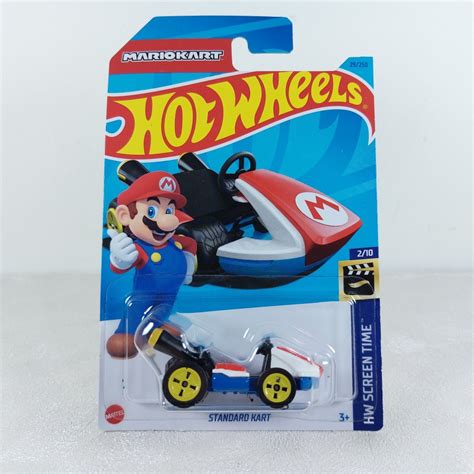 Jual Hot Wheels Diecast Hotwheels Mario Kart Standard Kart Hw Screen Time Shopee Indonesia