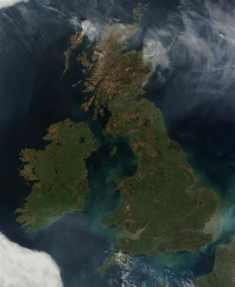 Incredible Photograph Of The United Kingdom Taken From The