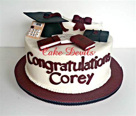 Graduation Cake Kit, Fondant Graduation Toppers, handmade edible ...