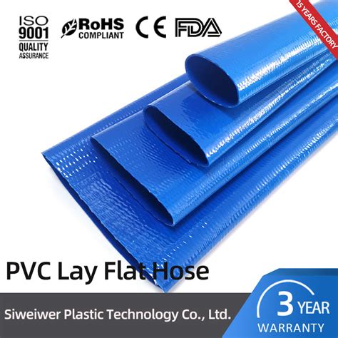 Oem Good Quality Colorful High Pressure Pvc Lay Flat Hose Pipe Pvc