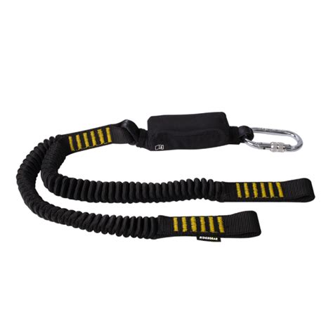 Ridge Gear Twin Leg Elasticated Webbing Lanyard Shock Absorber