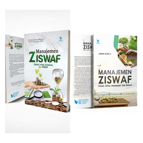 Jual Paket 2 Buku Manajemen ZIZWAF Zakat Infaq Shodaqoh Dan Wakaf