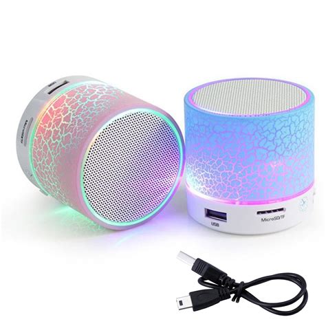 mini  bluetooth speaker wireless led bluetooth speaker  fm tf