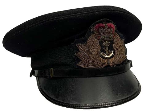 Original 1950s Royal Navy Officers Peaked Cap in General / other