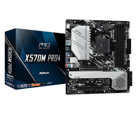 Asrock X570M Pro4 - Motherboard Specifications On MotherboardDB