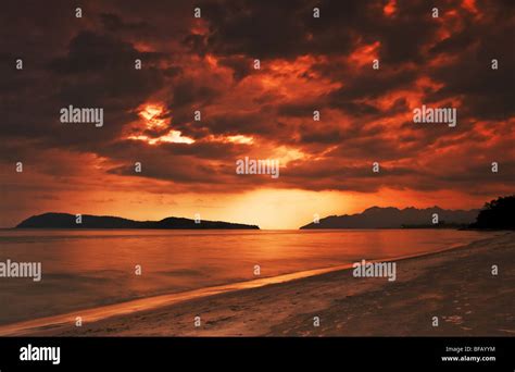 Langkawi beach sunset hi-res stock photography and images - Alamy