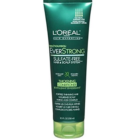 2pc Loreal Everstrong Sulfate Free Thickening Conditioner 850 Oz