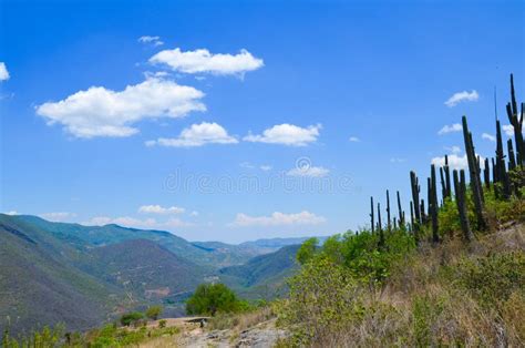 View Of The Valley Of Oaxaca Stock Image Image Of Mayan Monte 33990929