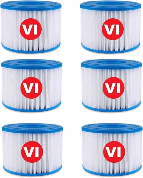 Type VI Hot Tub Spa Filters Compatible With Coleman Saluspa E Bestway Saluspa Lay Z
