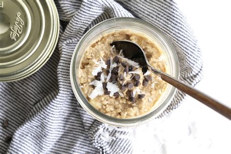 Vegan Chunky Monkey Overnight Oats Meatless Monday