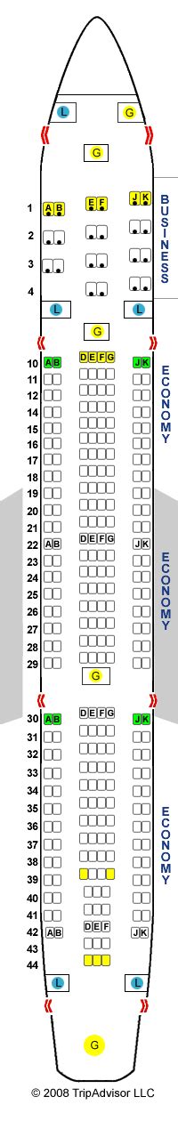 Seatguru Seat Map Qatar Airways