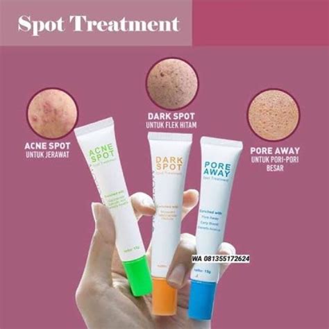 Jual SPOT TREATMENT MS GLOW ACNE SPOT PORE AWAY DARK SPOT ORIGINAL MS