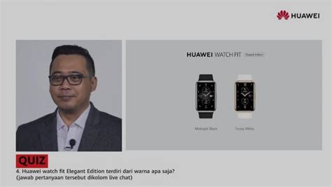 Bawa Tampilan Elegan Huawei Freebuds I Dan Huawei Watch Fit Resmi Rilis