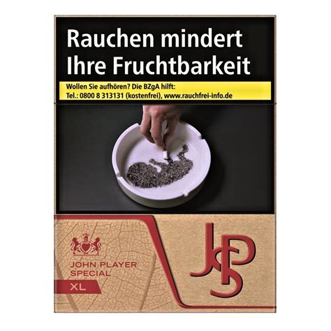 Alles für den Raucher jps just red ohne zusaetze xl box