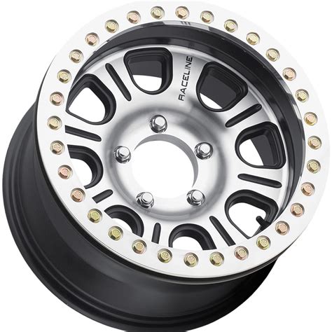 Raceline Rt232 Monster Beadlock 17x85 5x55 25 Machined Rt232 78555 25