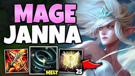 ONE JANNA W DOES HOW MUCH DAMAGE FULL AP JANNA MID IS LITERAL CHEESE