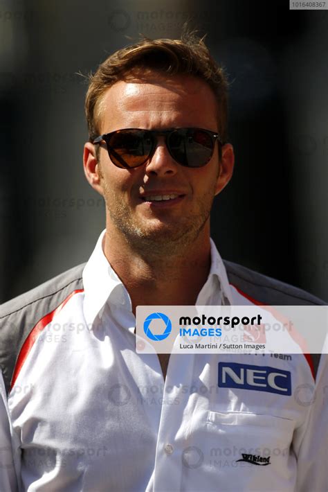 Giedo Van Der Garde Ned Sauber Test And Reserve Driver In The Press