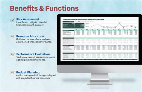 Finance Mergers Acquisitions Financial Projections Template In Excel