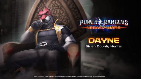 Dayne Evil Sirian Bounty Hunter Official Moveset Power Rangers