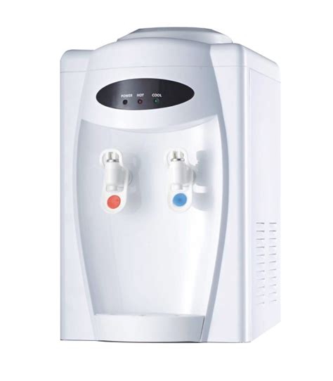 Desktop White Hot and Cold Water Cooler Water Dispenser for Bottled ...