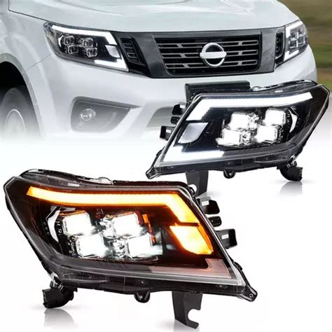 Faros Np300 Frontier 2017 2018 2019 2020 2021 2022 Full Led Meses Sin