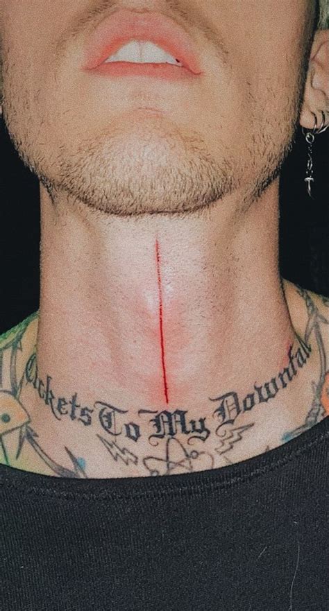 MGK neck | Throat tattoo, Tongue tattoo, Neck tattoo